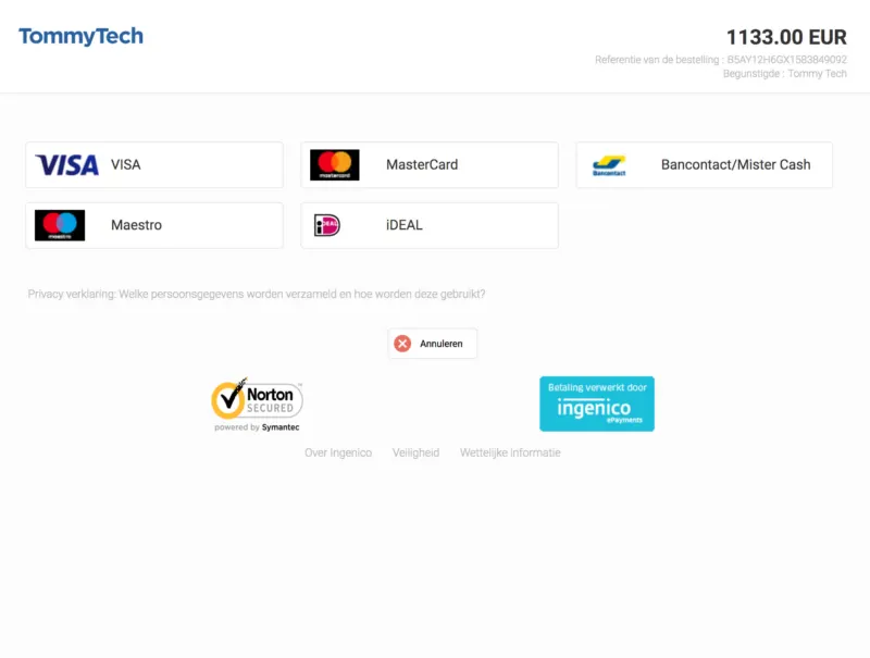 TommyTech, schermafbeelding 4